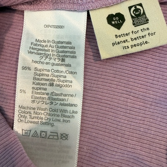 Madewell Supima Rib Halter Tank Top - Picture 6 of 10